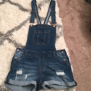 DENIM OVERALLS